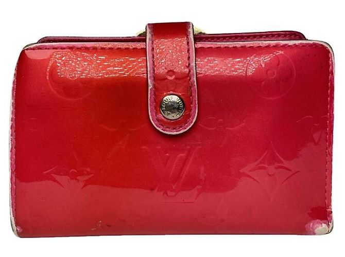Louis Vuitton Metis Red Leather Wallet