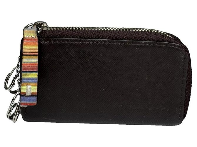 Bolsa de couro marrom Paul Smith