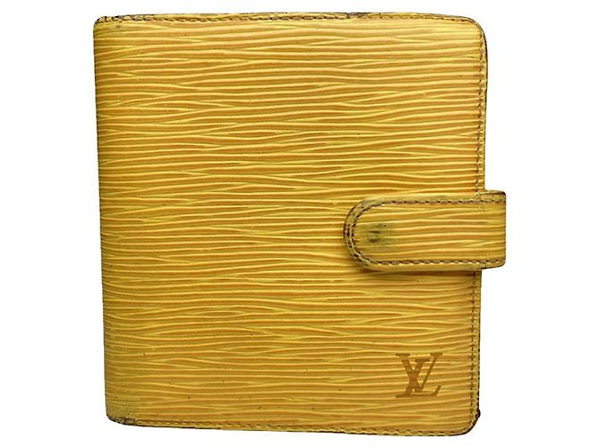 Borsa in pelle gialla Louis Vuitton Giallo