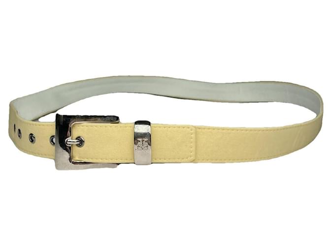 Cinturón de algodón beige Givenchy 