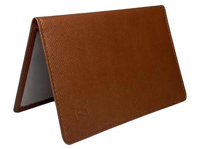 Bolsa de couro marrom Louis Vuitton