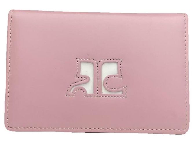 Courreges Bolso de cuero rosa Courrèges