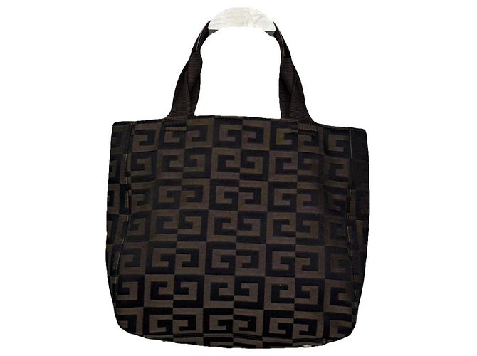 Givenchy 4G Brown Cotton Handbag