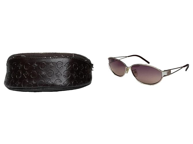 Céline Celine Pink Metal Sunglasses