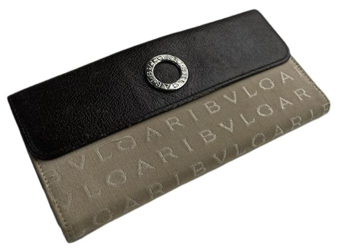 Bulgari Bvlgari Serpenti braune Lederbörse