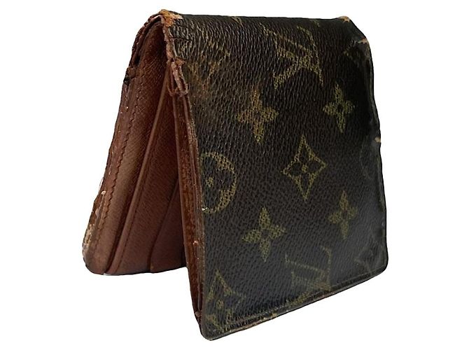 Borsa in pelle marrone Louis Vuitton