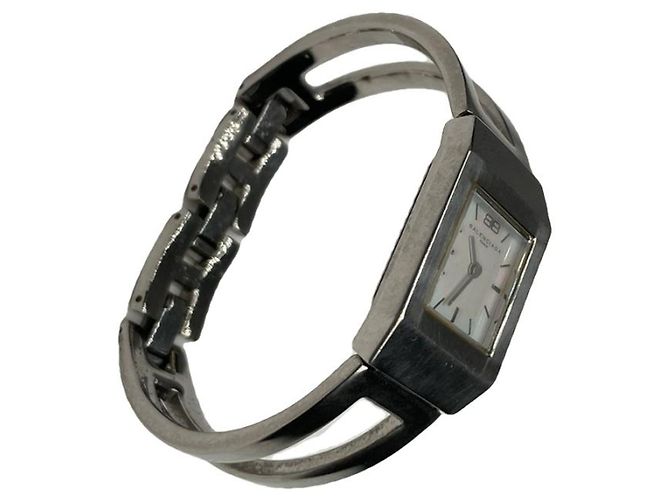 Balenciaga Silberstahl Uhr