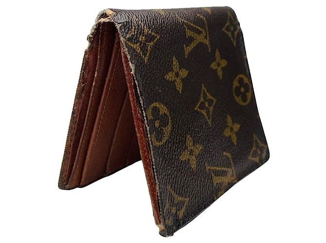 Bolsa de couro marrom Louis Vuitton