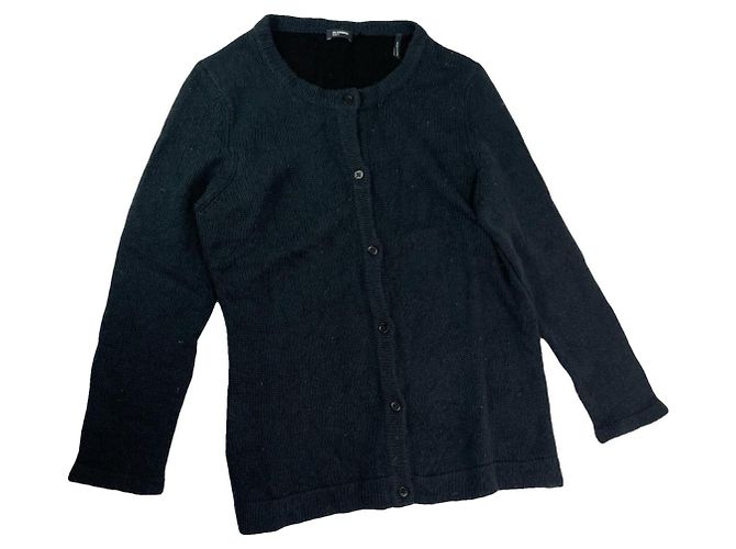 Jil Sander Navy Strickwaren aus Wolle Marineblau