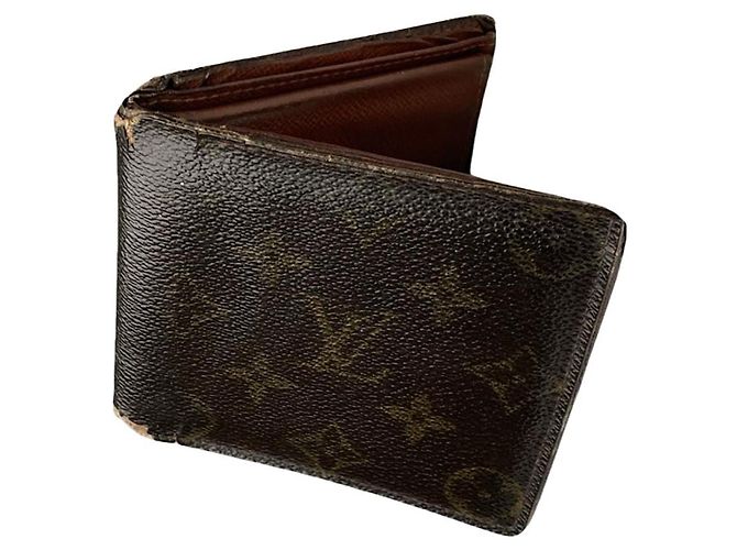 Borsa in pelle marrone Louis Vuitton