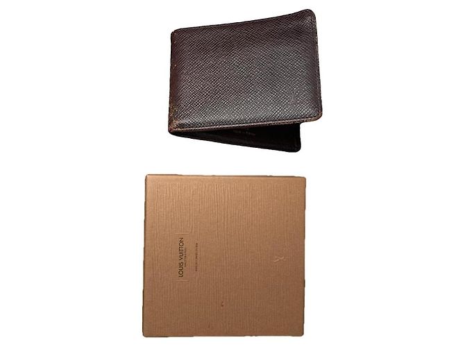 Lila Lederhandtasche von Louis Vuitton