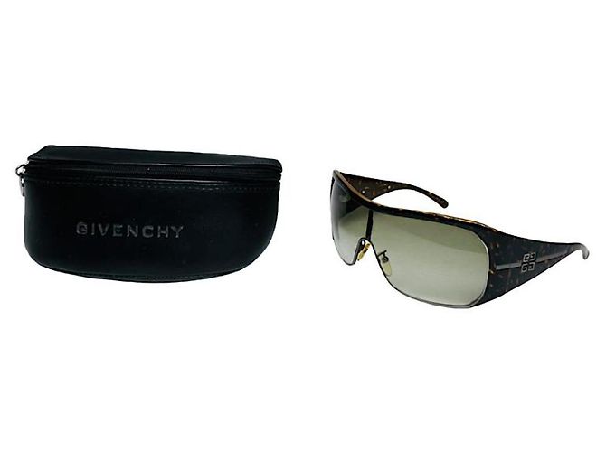 Givenchy Black Plastic Sunglasses