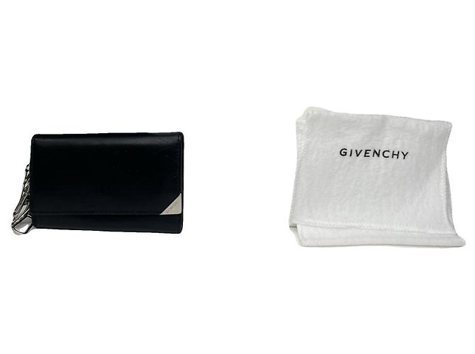 Givenchy schwarze Lederhandtasche