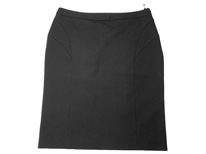 Prada Black Polyester Skirt