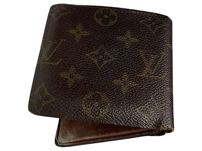 Borsa in pelle marrone Louis Vuitton