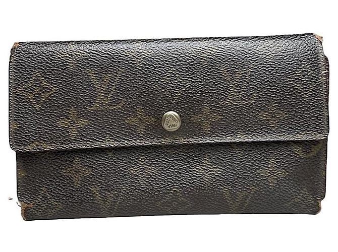 Louis Vuitton Iris Brown Leather Wallet