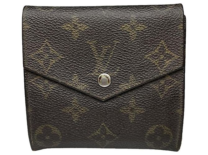 Louis Vuitton Vénus Brown Leather Wallet