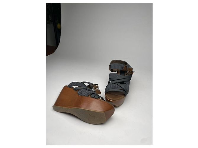 Marni schwarze Leder-Mules und Clogs