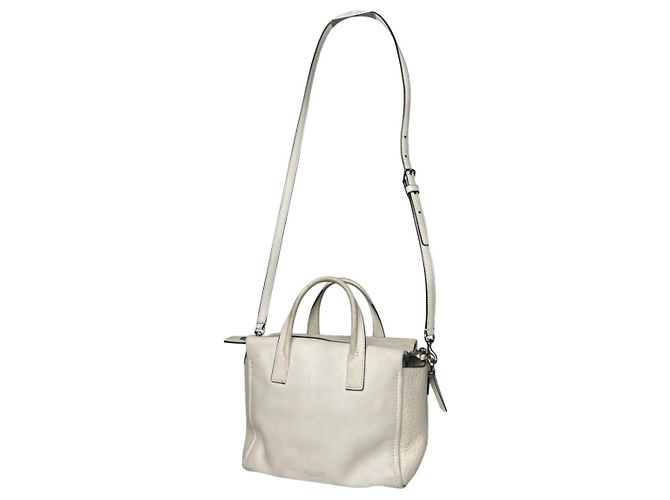 Coach Large Scout Hobo White Leather Handbag