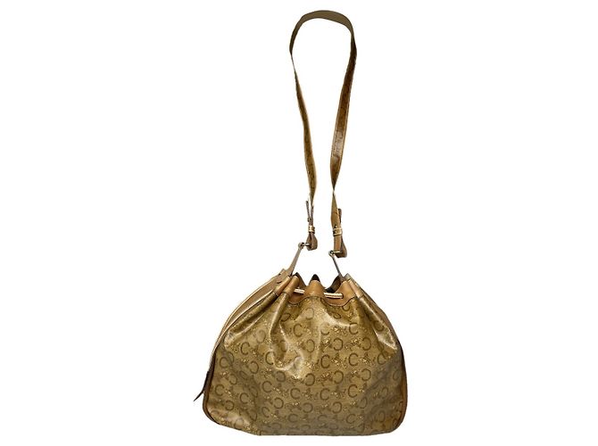 Céline Bolsa de couro marrom Celine