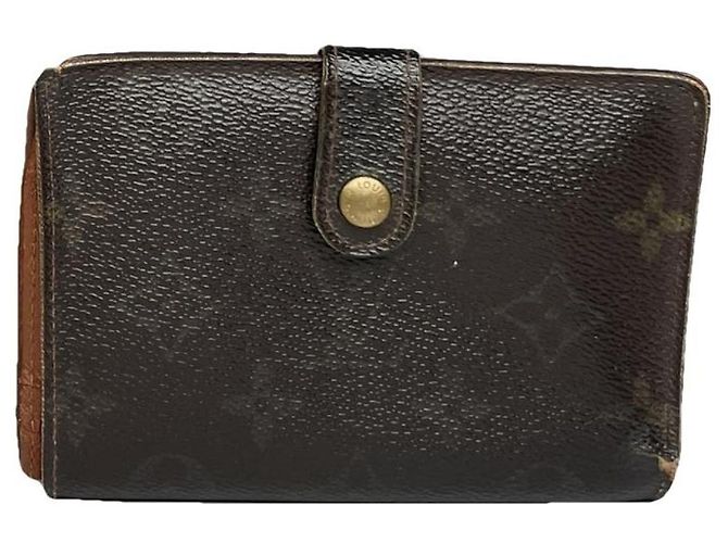 Louis Vuitton Iris Brown Leather Wallet