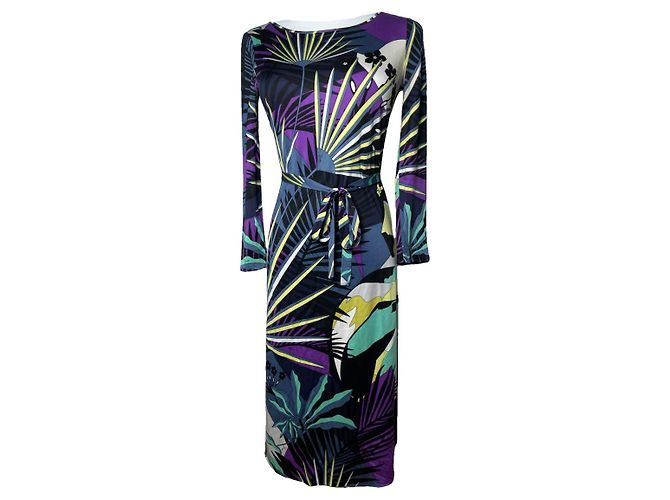 Abito in cotone multicolore Emilio Pucci