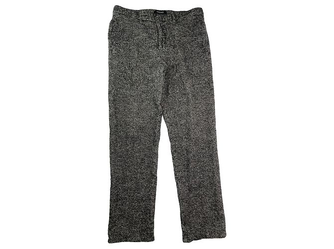 Versace Grey Wool Trouser