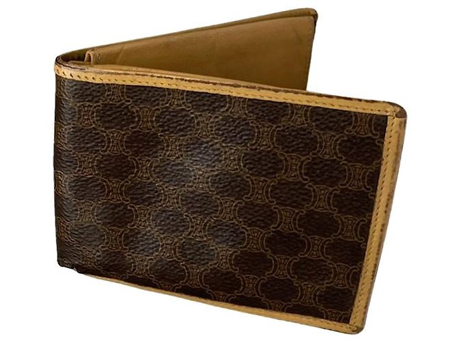 Céline Bolsa de couro marrom Celine