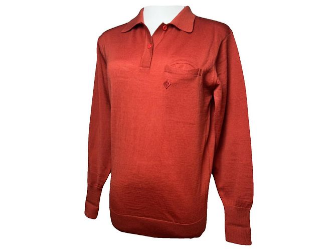 Dior J'Adior Rote Baumwollstrickware 