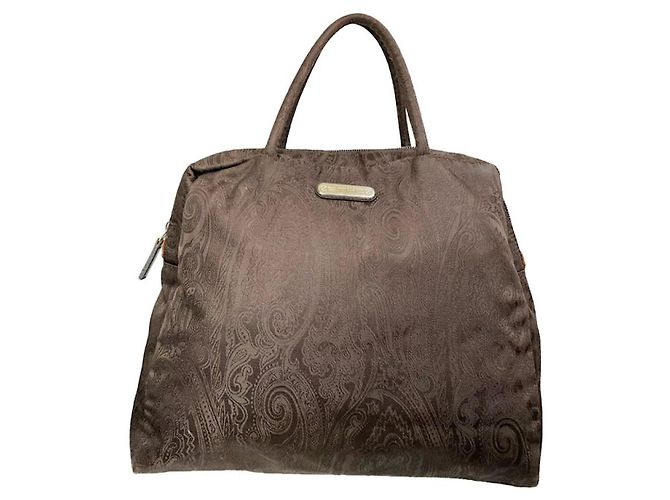 Etro mehrfarbige Polyester-Handtasche Mehrfarben