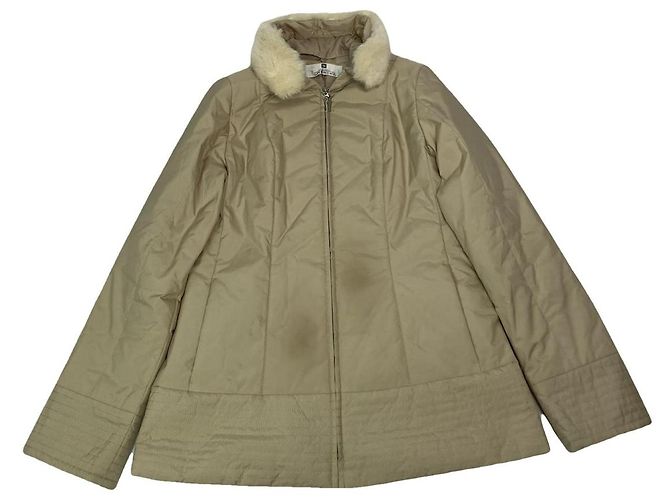 Abrigo de algodón beige Givenchy 