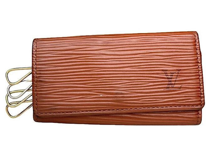 Bolsa de couro laranja Lockme da Louis Vuitton