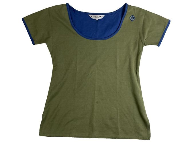 Dior J'Adior8 Top de Algodón Verde