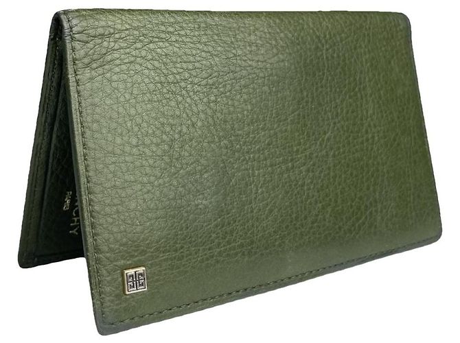 Bolsa de couro verde Givenchy