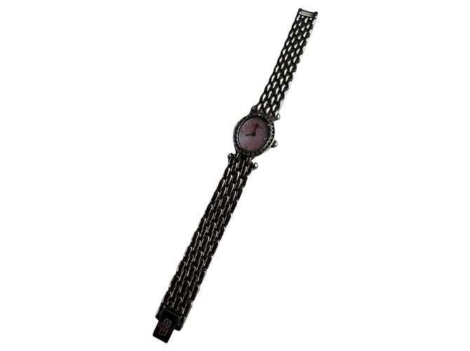 Relógio de aço prateado Balenciaga Prata