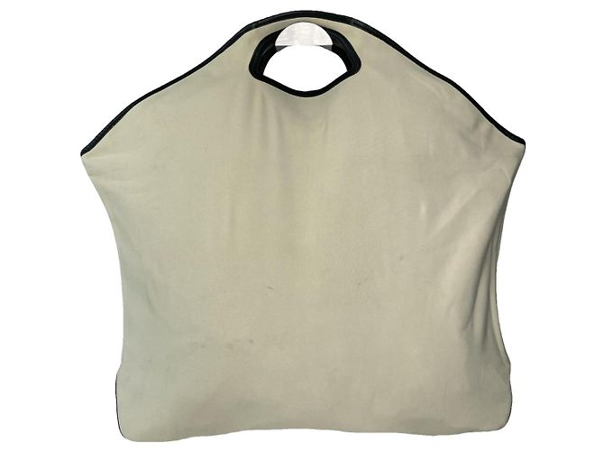 Sac à main en polyester blanc avec anagramme Loewe