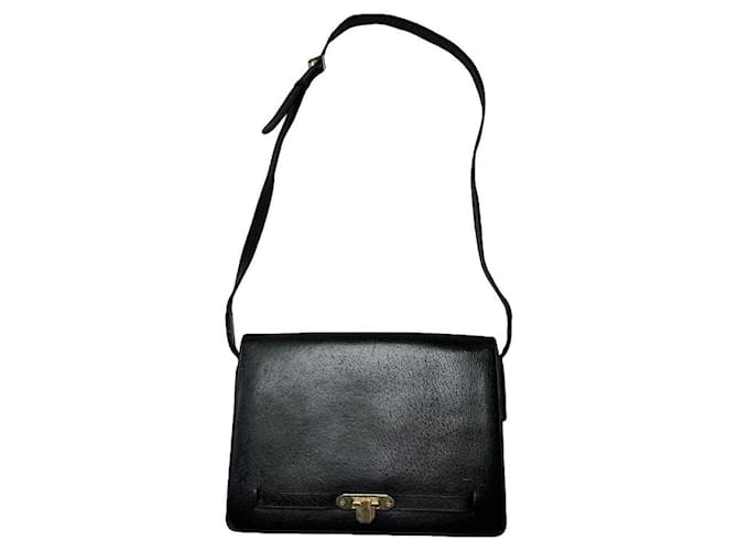 Sac à main en cuir noir Valentino Garavani Vsling 