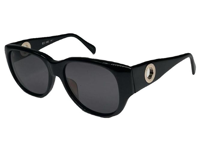 Céline Celine Black Plastic Sunglasses