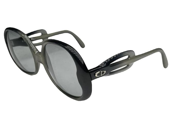 Gafas de sol negras de plástico Dior Negro