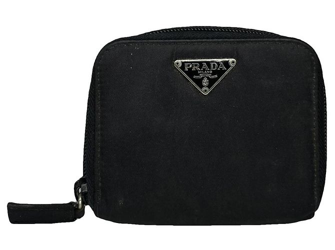 Prada Black Leather Wallet