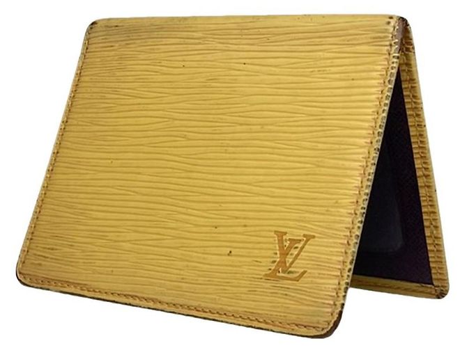 Borsa in pelle gialla Louis Vuitton Giallo