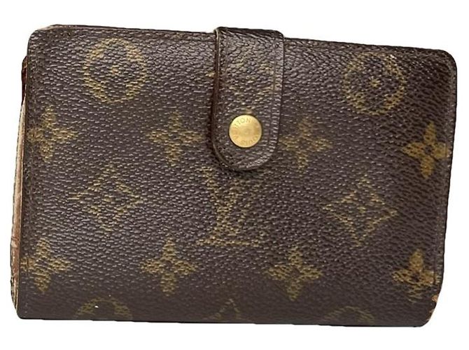 Cartera de cuero marrón Juliette de Louis Vuitton Castaño