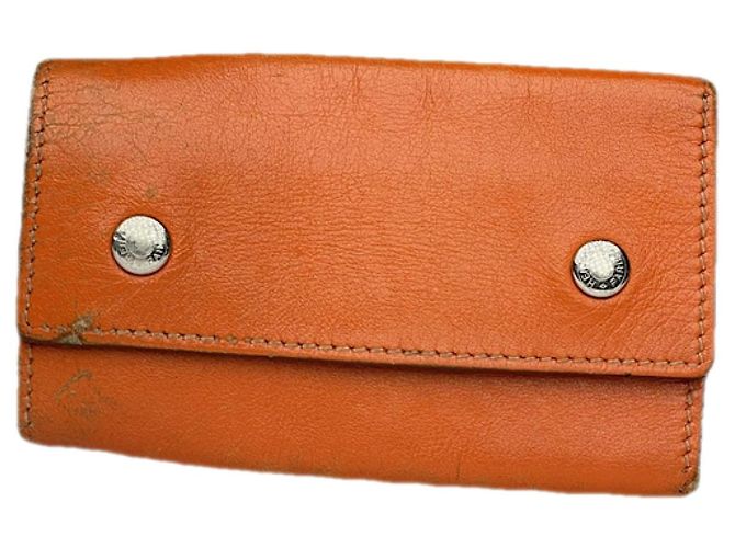 Hermès orange Lederhandtasche