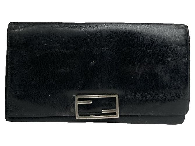 Fendi Baguette braune Lederhandtasche