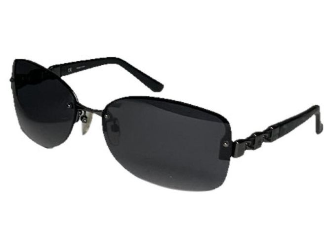 Gafas de sol de plástico negro Loewe
