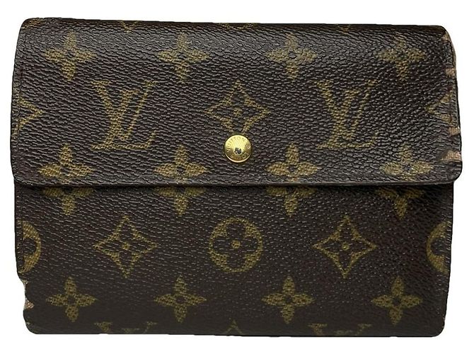 Louis Vuitton Vénus Brown Leather Wallet