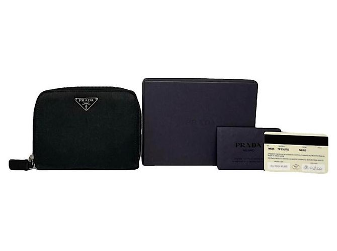 Prada Tessuto  Black Other Wallet