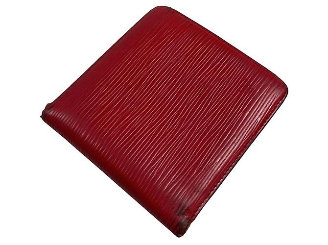 Bolso de cuero rojo Louis Vuitton Roja