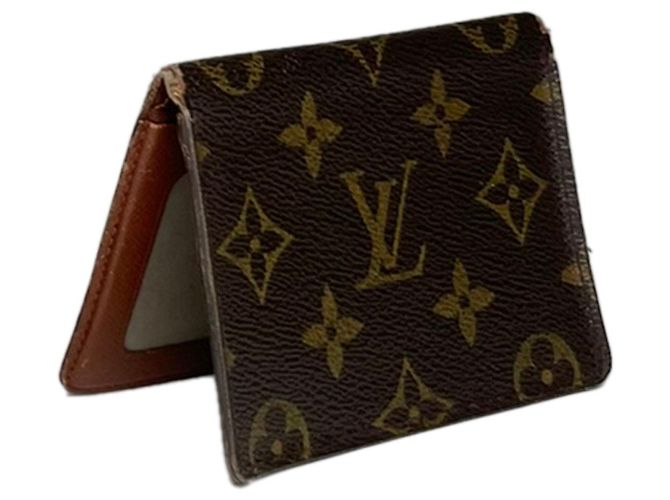 Bolsa de couro marrom Louis Vuitton