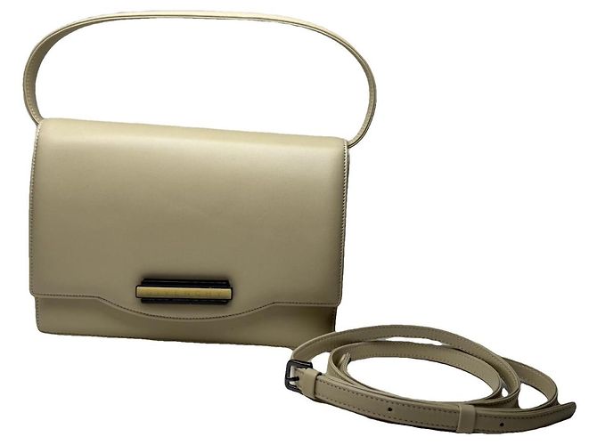 Bolsa de couro bege Givenchy Whip